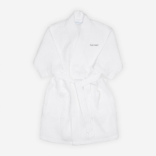 Waffle Weave Spa Robe | Soft Cotton Blend Kimono