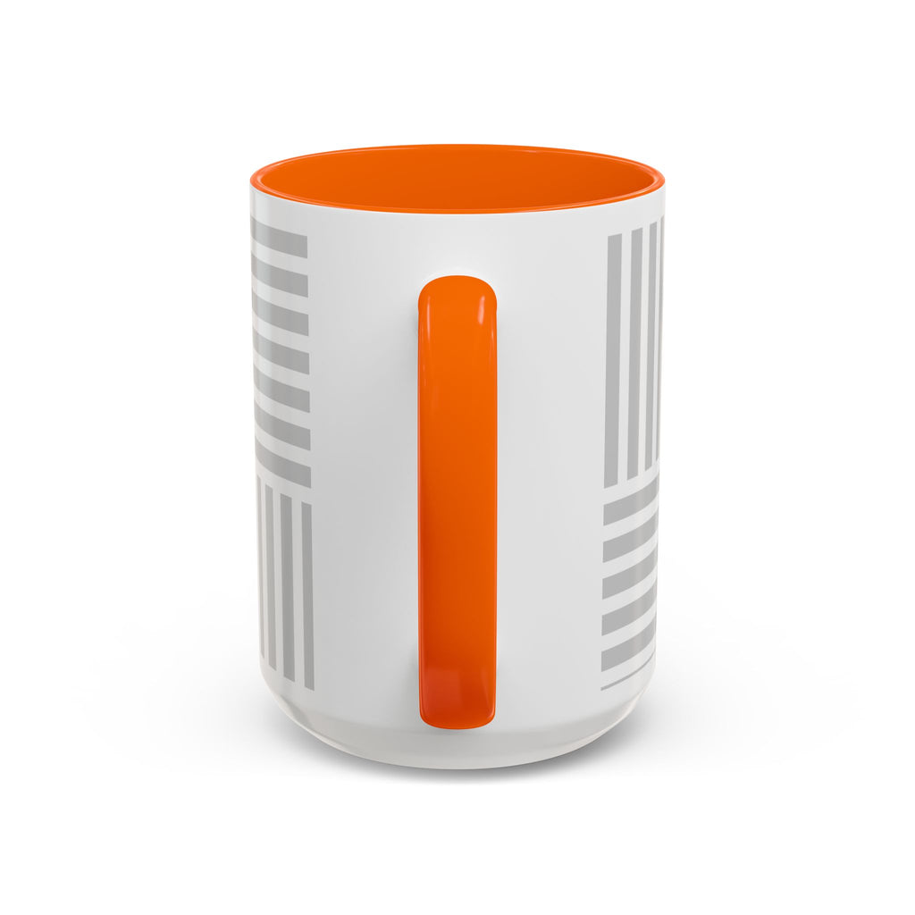 Light Grey Grid Mug (Multi-Size & Color)