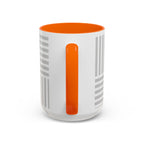 Light Grey Grid Mug (Multi-Size & Color)