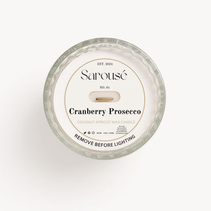 Cranberry Prosecco | Coconut Apricot Wax 15 oz Candle