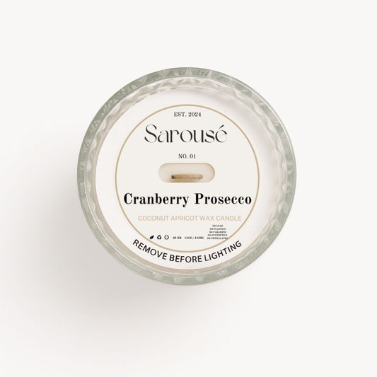 Cranberry Prosecco | Coconut Apricot Wax 15 oz Candle