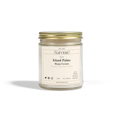 Island Palms — Coconut Apricot Wax (Multi-Size)