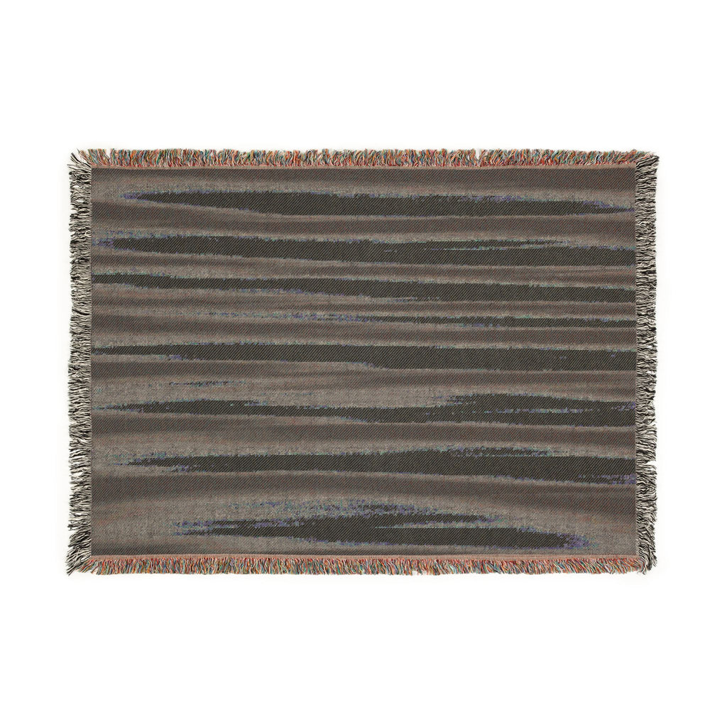 Grey Scale Woven Blanket — For Home & Relaxation