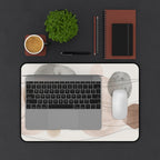 Neutral Oat Office Surface Protector