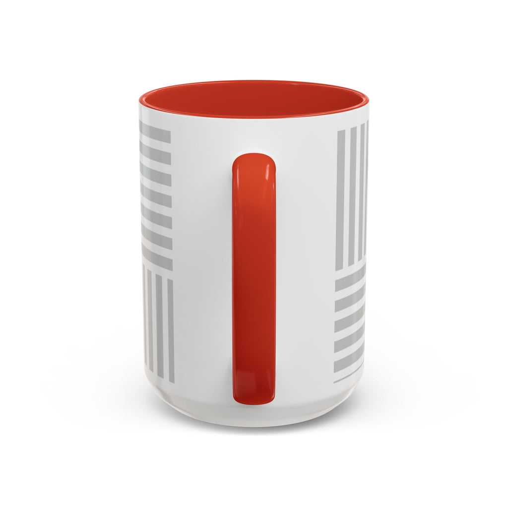 Light Grey Grid Mug (Multi-Size & Color)