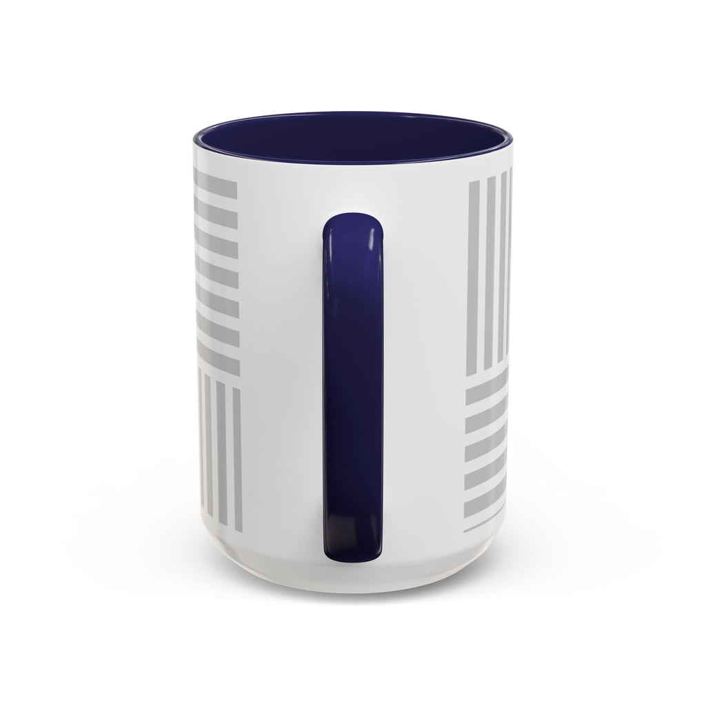 Light Grey Grid Mug (Multi-Size & Color)