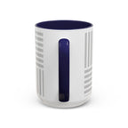 Light Grey Grid Mug (Multi-Size & Color)