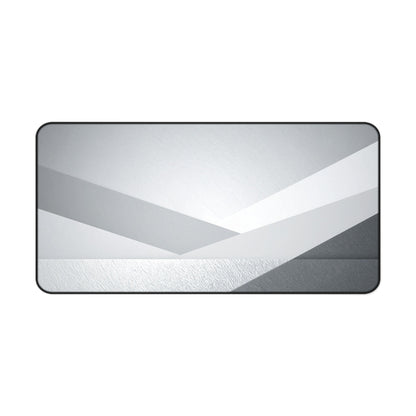 Geometric Grey Office Desk Pad
