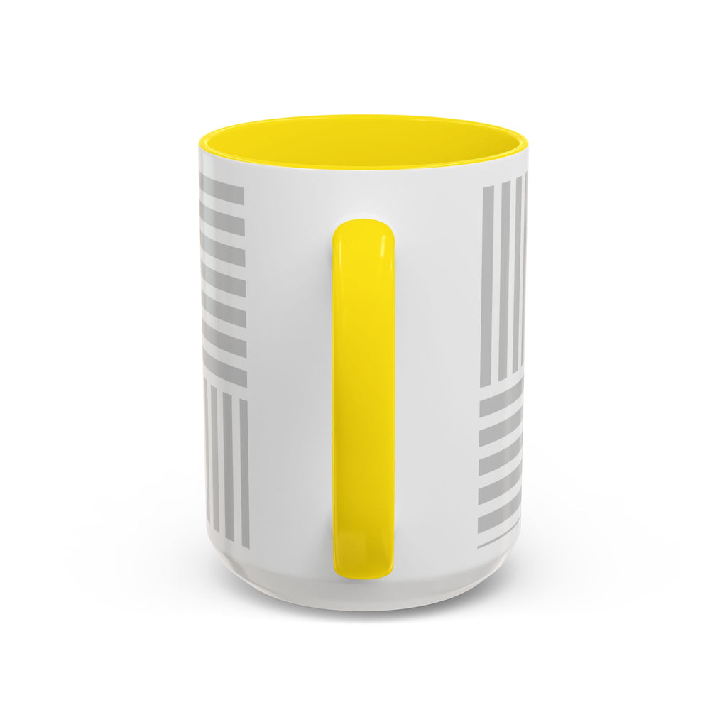 Light Grey Grid Mug (Multi-Size & Color)