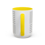 Light Grey Grid Mug (Multi-Size & Color)