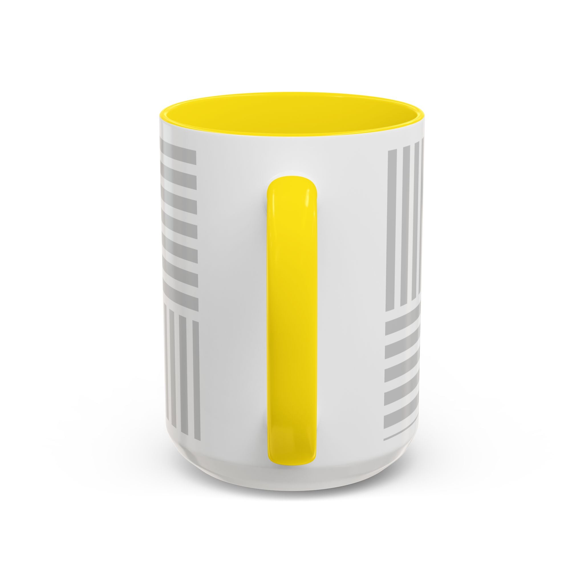 Light Grey Grid Mug (Multi-Size & Color)
