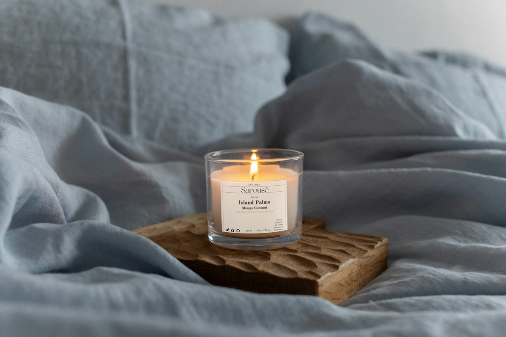 Island Palms — Coconut Apricot Wax (Multi-Size)
