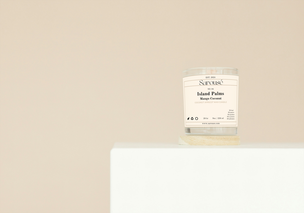 Island Palms — Coconut Apricot Wax (Multi-Size)