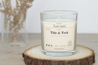 Tide & Teek — Coconut Apricot Wax Candle (Multi-Size)