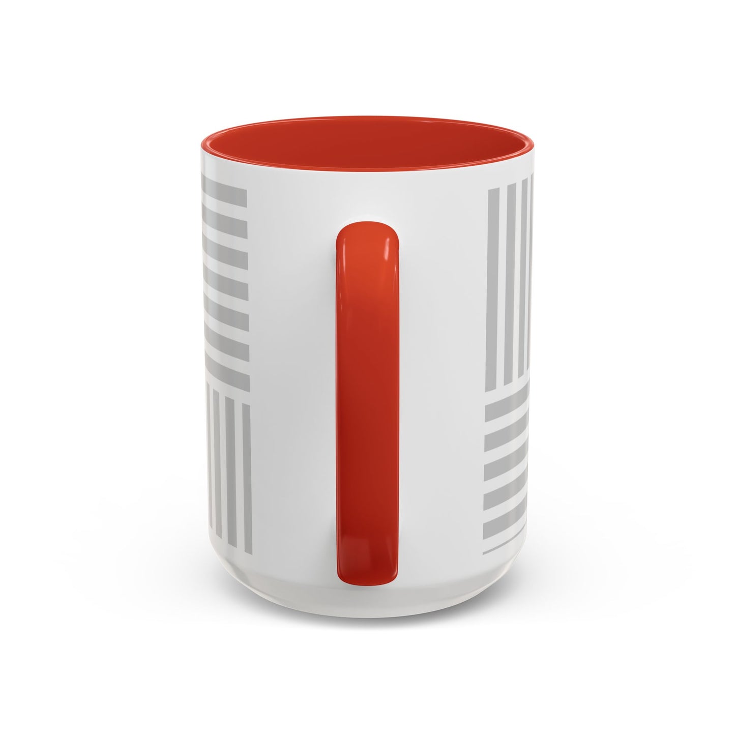 Light Grey Grid Mug (Multi-Size)