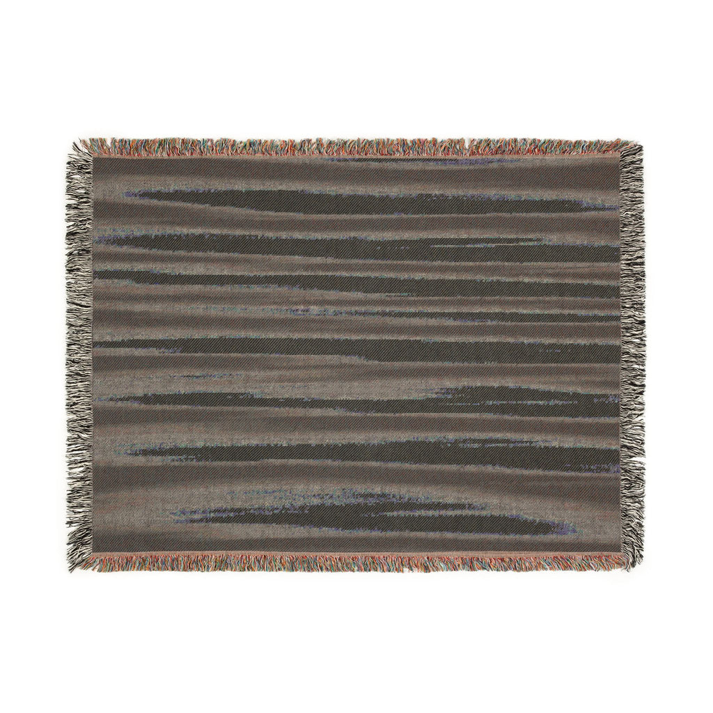 Grey Scale Woven Blanket — For Home & Relaxation