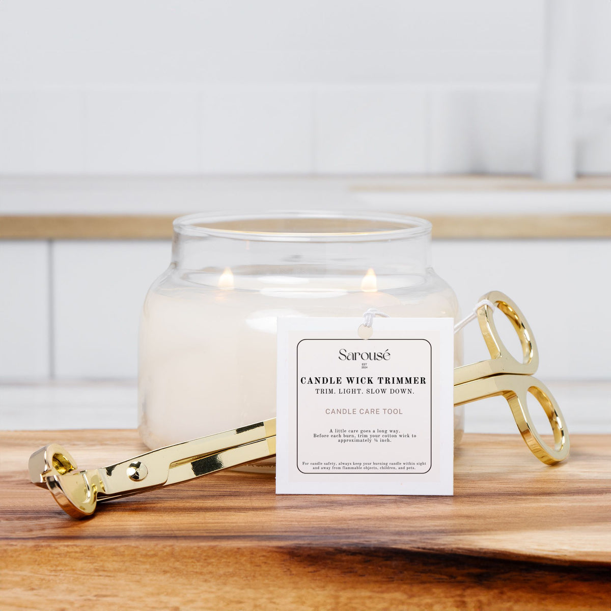 Candle Wick Trimmer | Clean Burn & Candle Care Tool