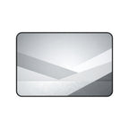 Geometric Grey Office Desk Pad