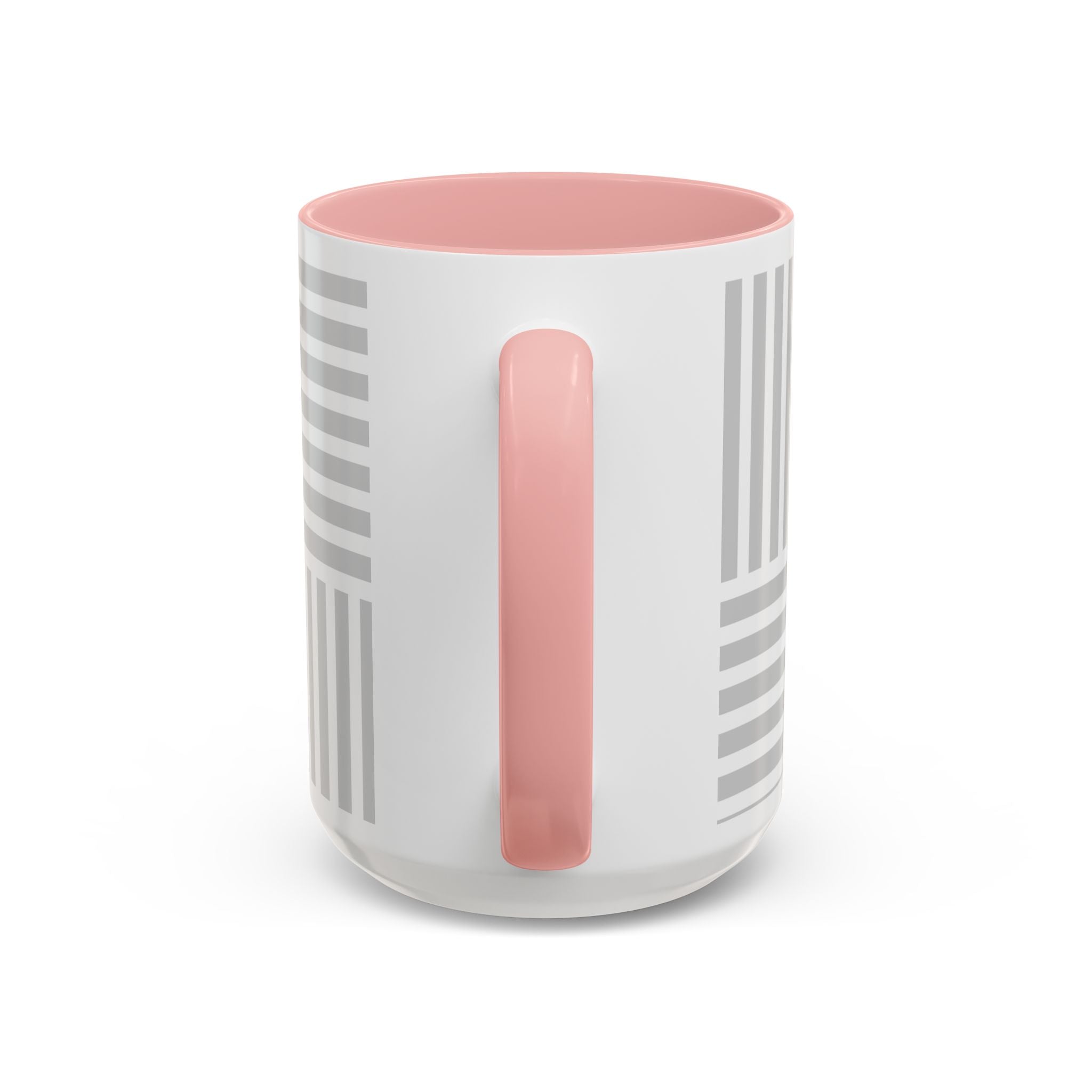 Light Grey Grid Mug (Multi-Size & Color)