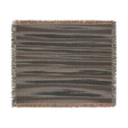Grey Scale Woven Blanket — For Home & Relaxation