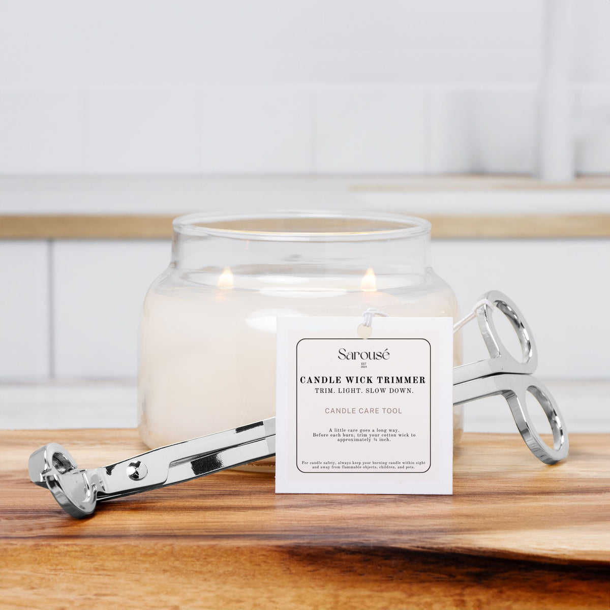 Candle Wick Trimmer | Clean Burn & Candle Care Tool