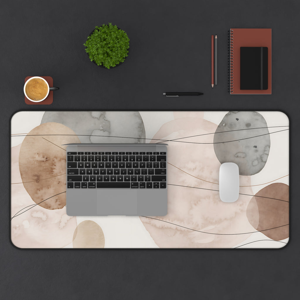 Neutral Oat Office Surface Protector