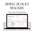 Simple Budget Tracker