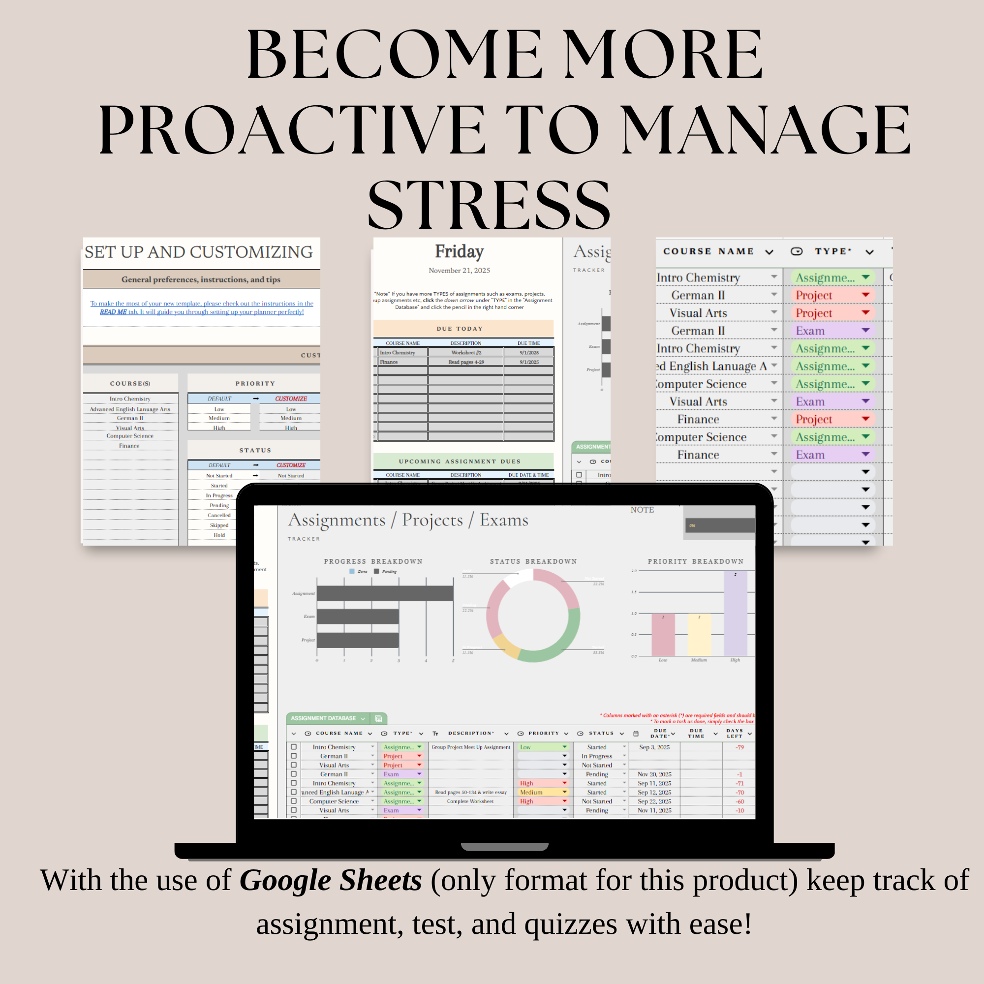 Student Assignment Tracker