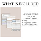 Student Assignment Tracker