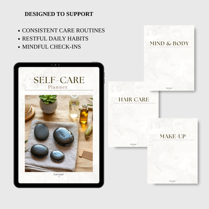 Self Care Planner