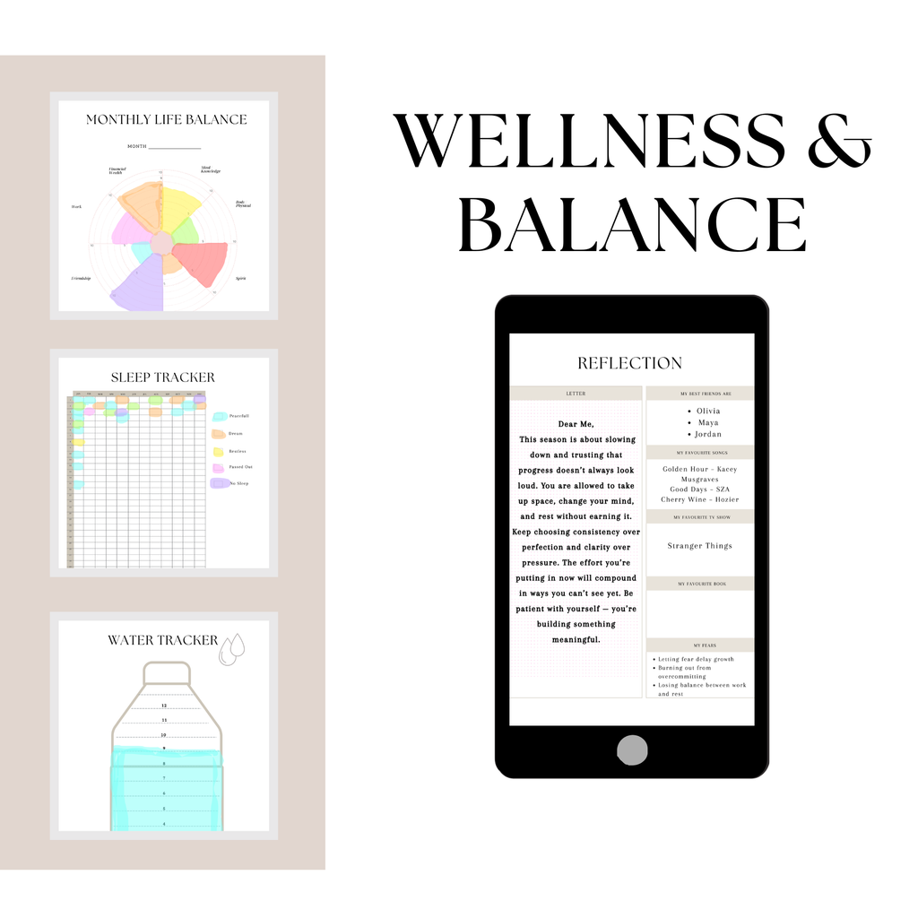 Self Care Planner